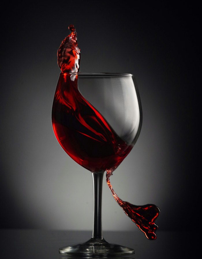 Copa de vino tinto
